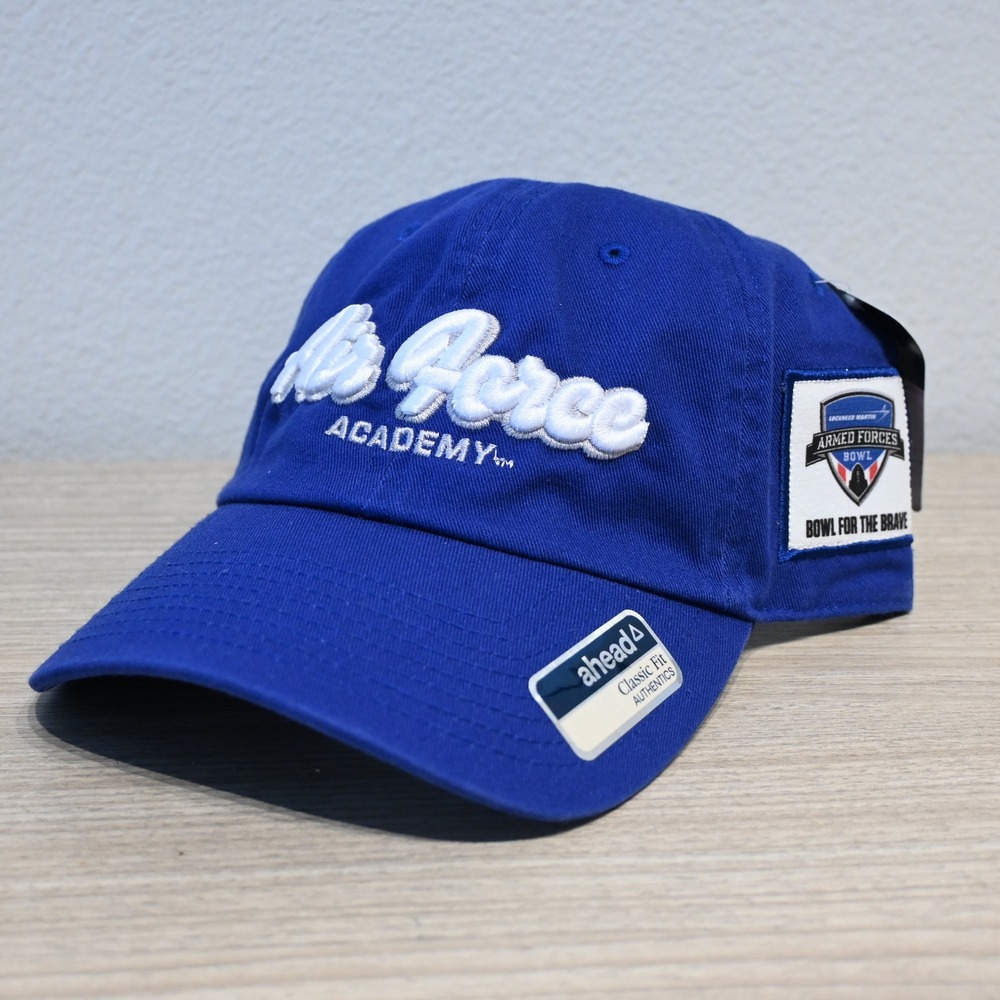 Ahead Air Force Academy Armed Forces Bowl Dad Hat Adjustable Blue New